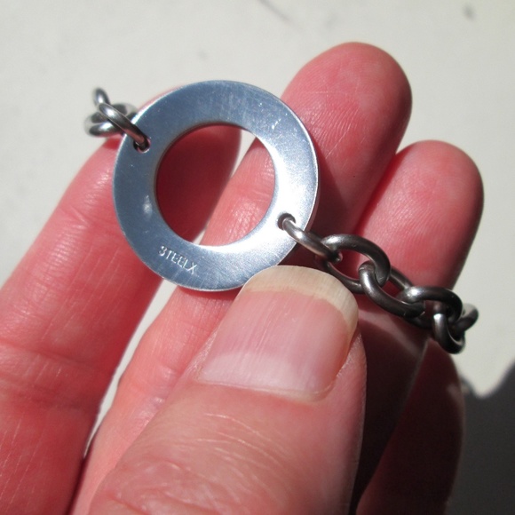 STEEL X Stainless Steel Toggle Chain Bracelet - Picture 11 of 13